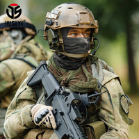 Multicam kamuflaż kominiarka Tactical Airsoft wojskowy Paintball armia rowerowa szyi osłona na czapkę Liner pełna twarz pokrywa mężczyźni kobiety 2
